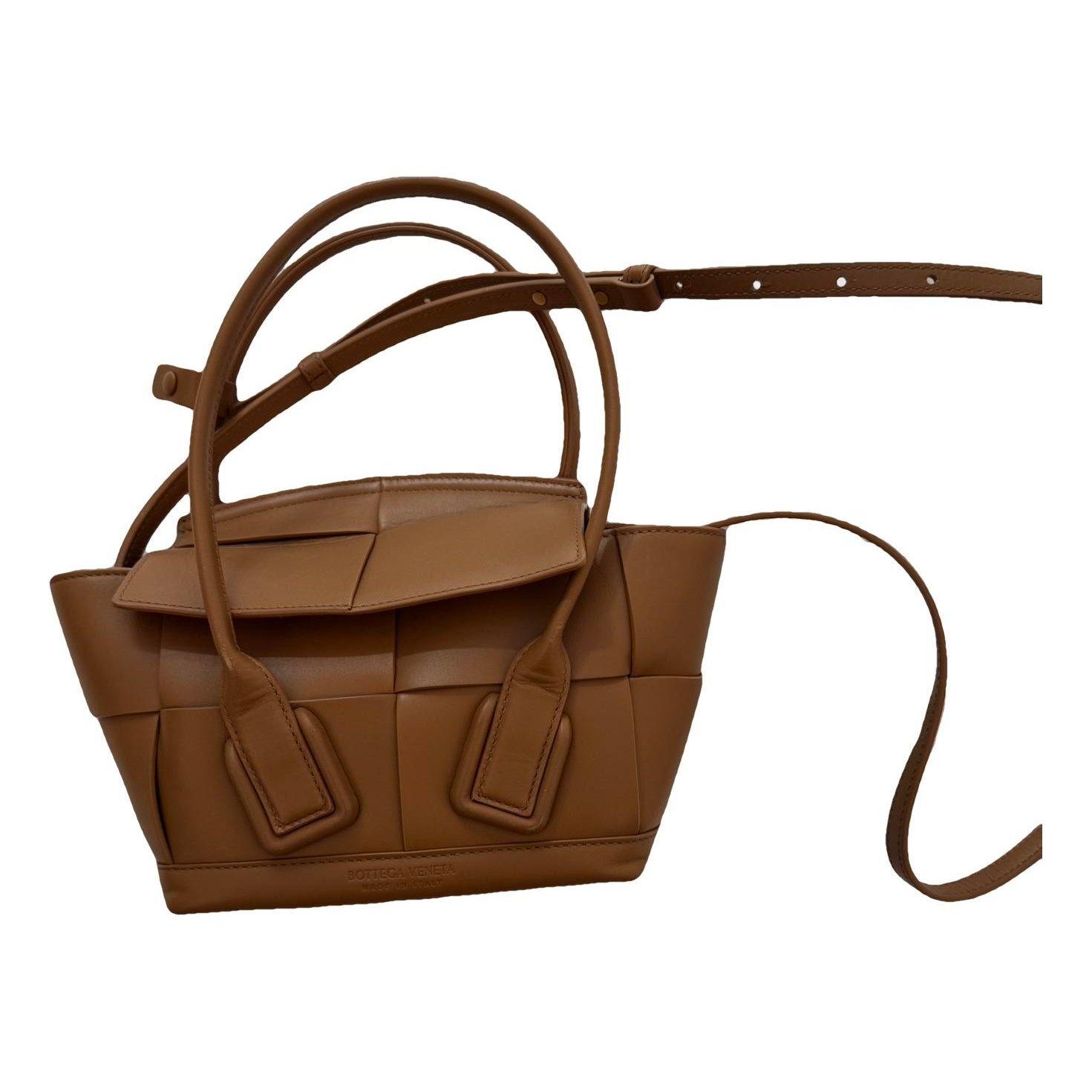 Arco leather crossbody bag