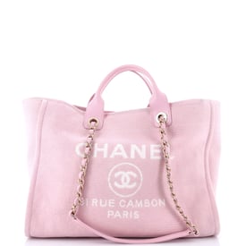 Chanel Deauville NM Tote Mixed Fibers Medium