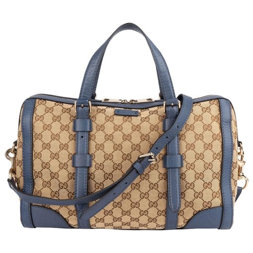 Boston leather handbag
