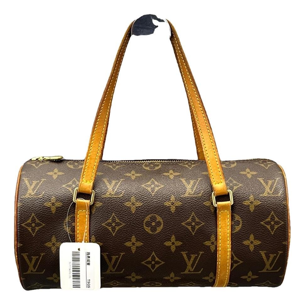 Papillon leather handbag