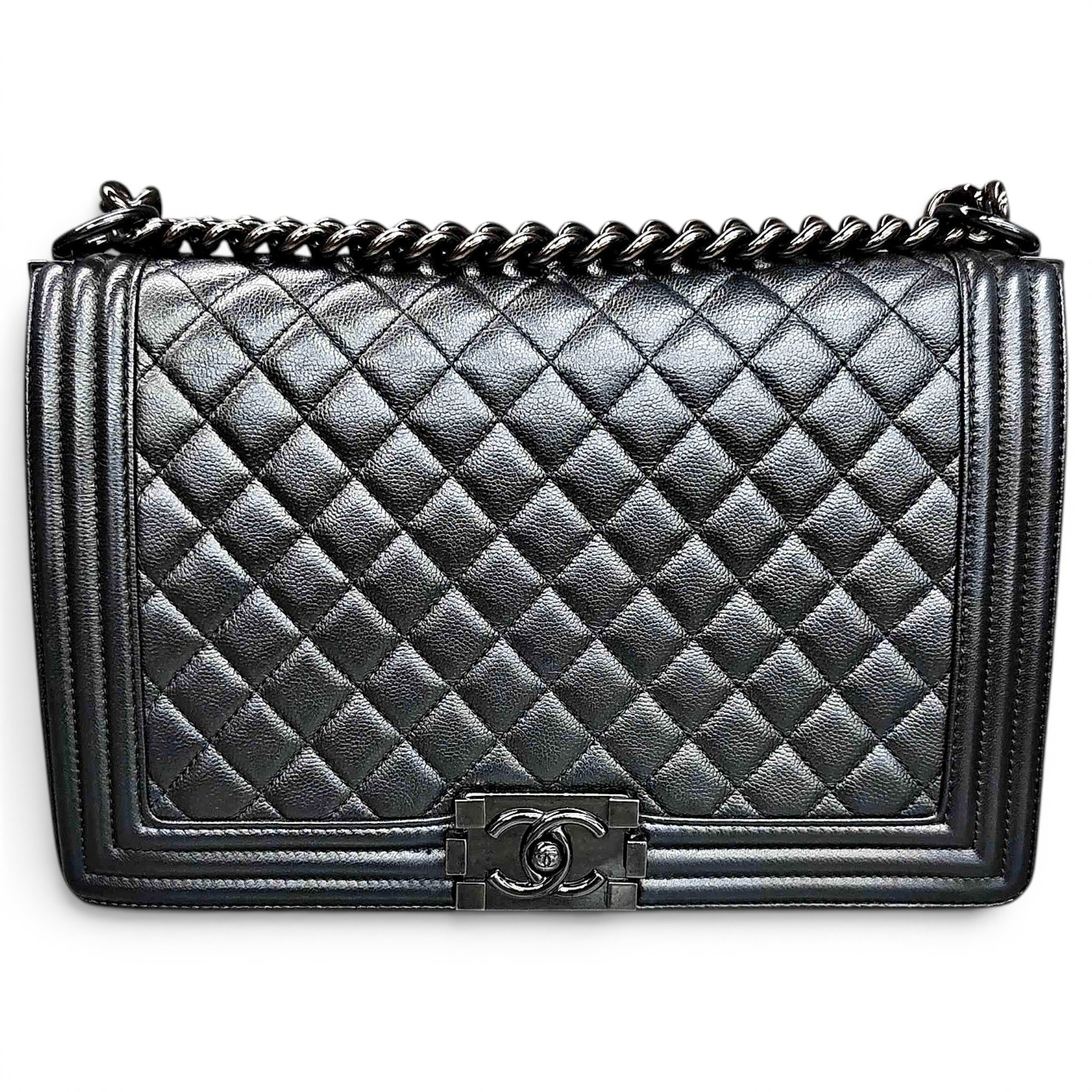 Boy leather handbag