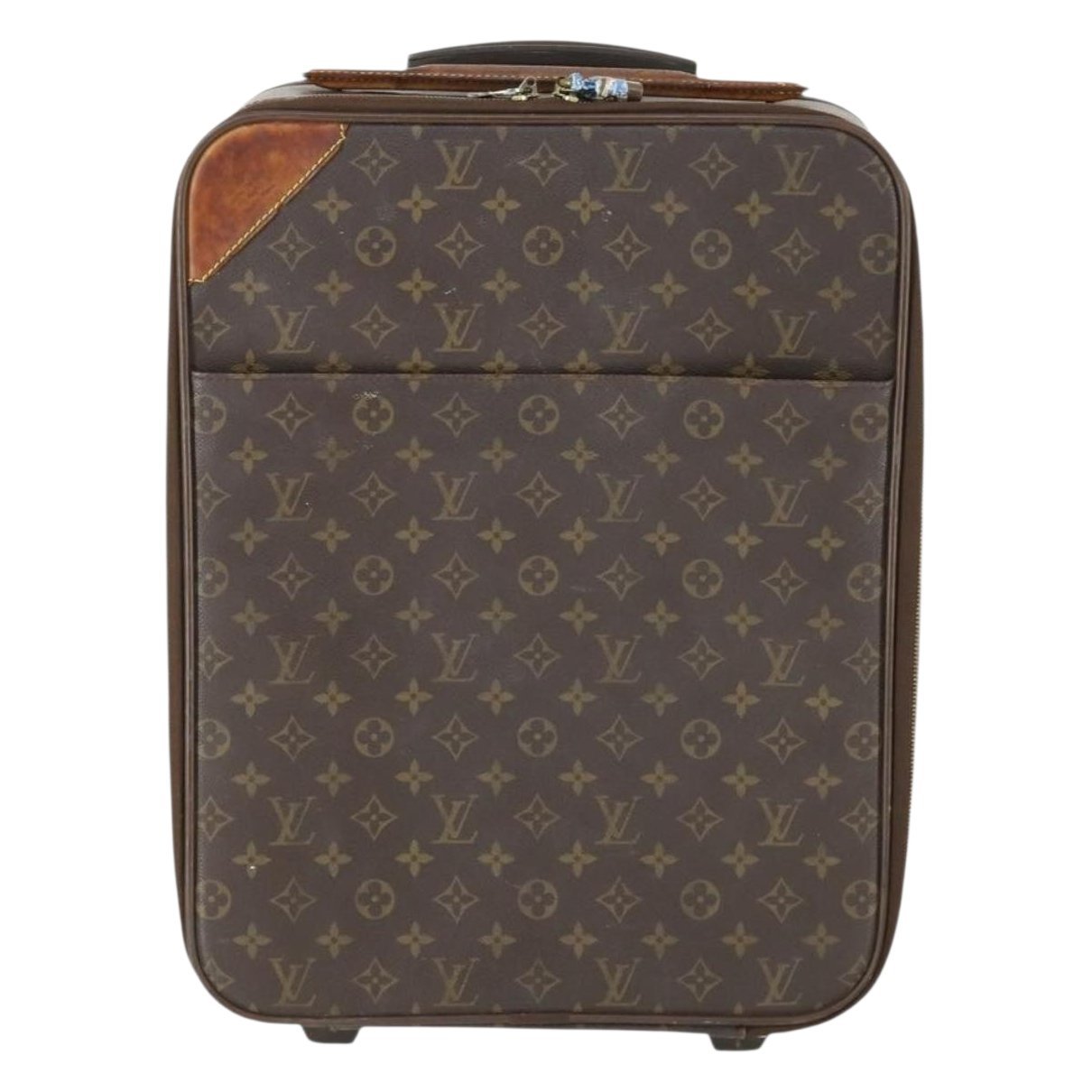 Leather travel bag
