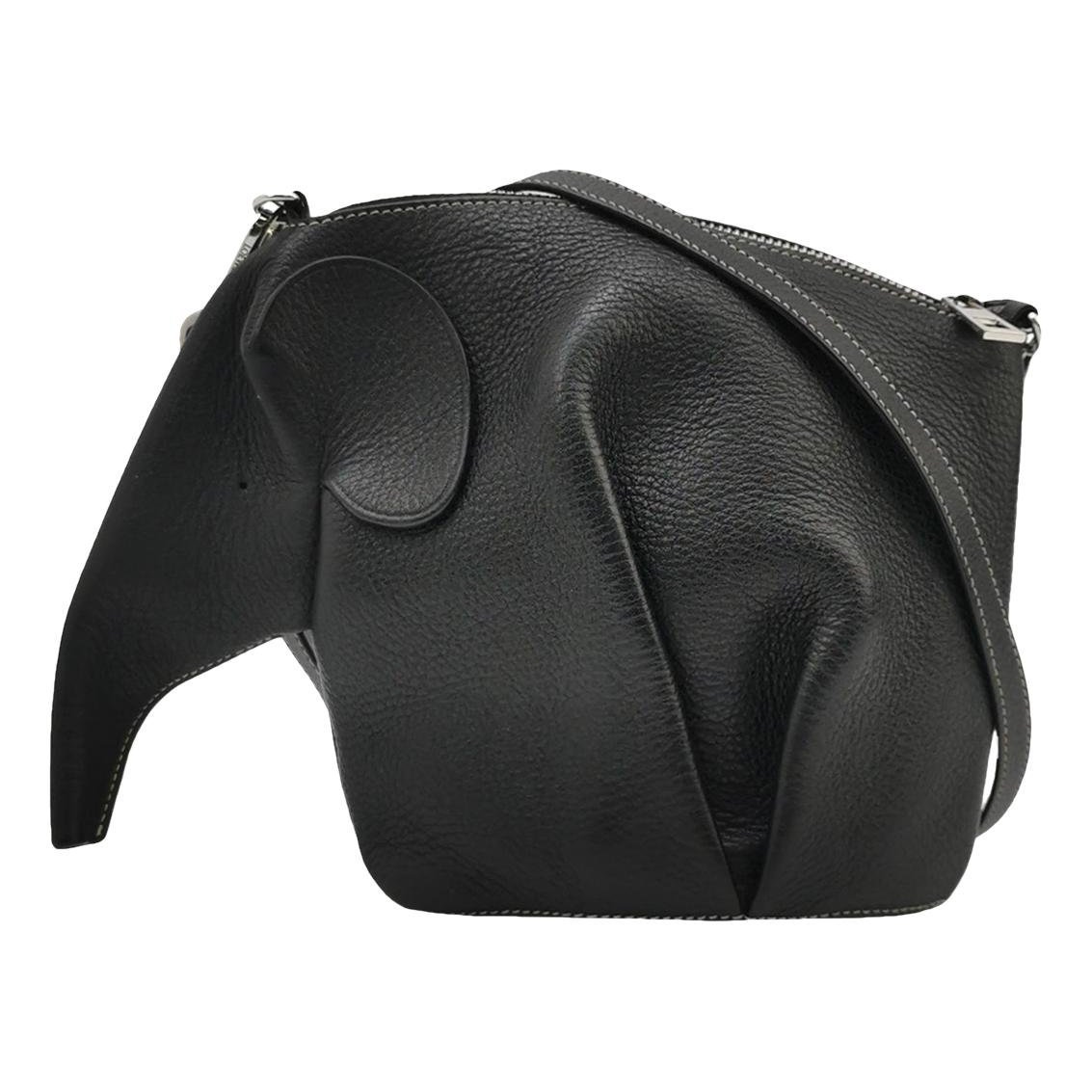 Animals leather crossbody bag