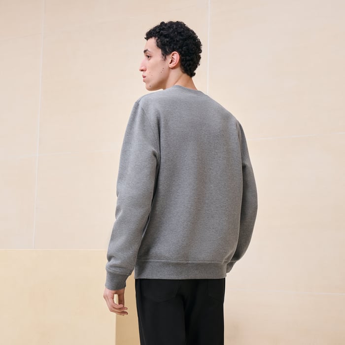 Gris "Punk'H" Crewneck Sweater
