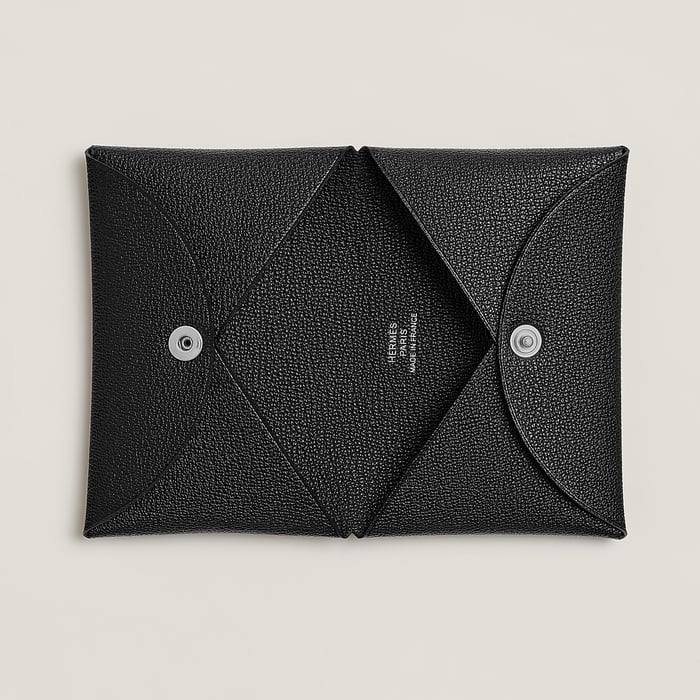Noir Calvi Card Holder