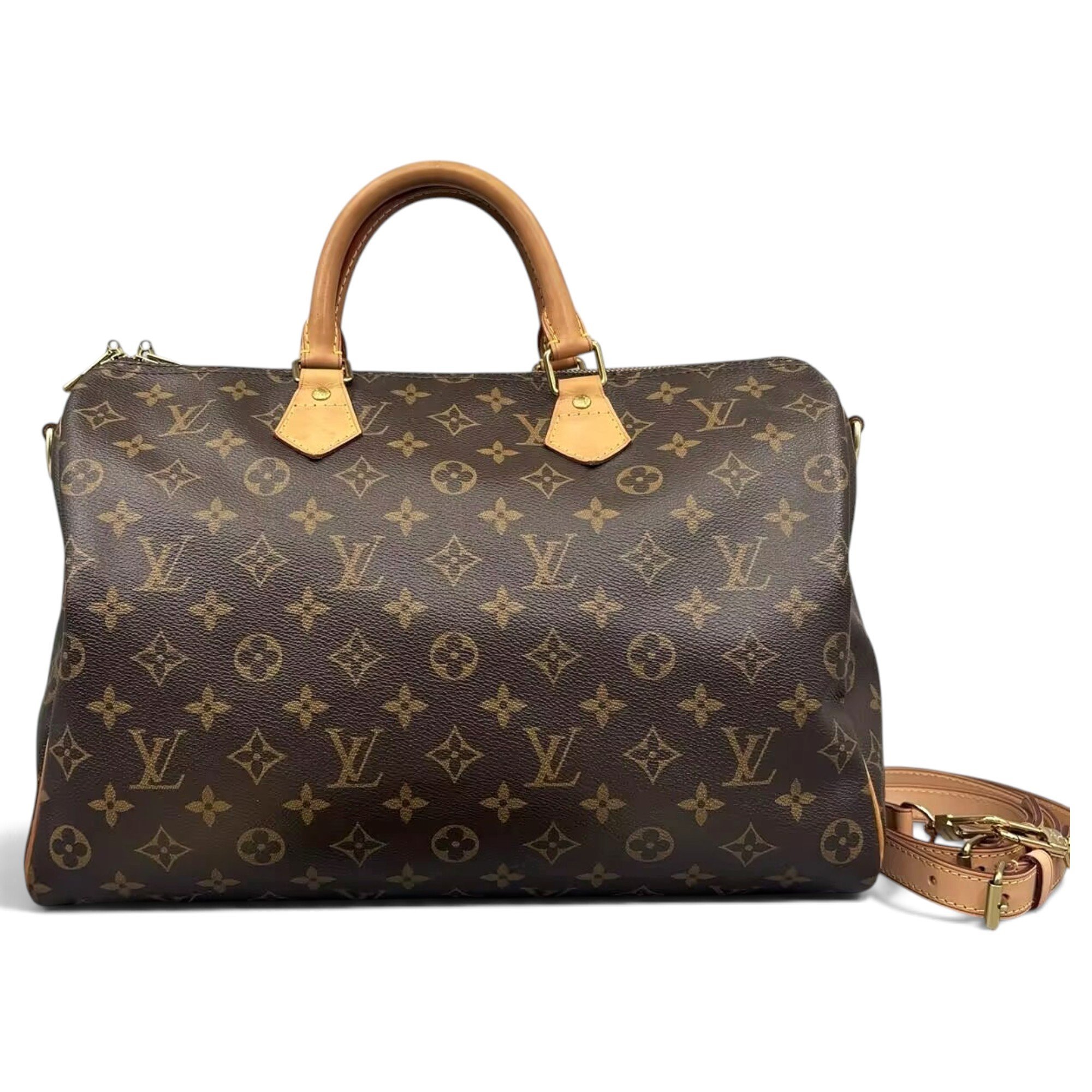 Louis Vuitton Speedy leather handbag