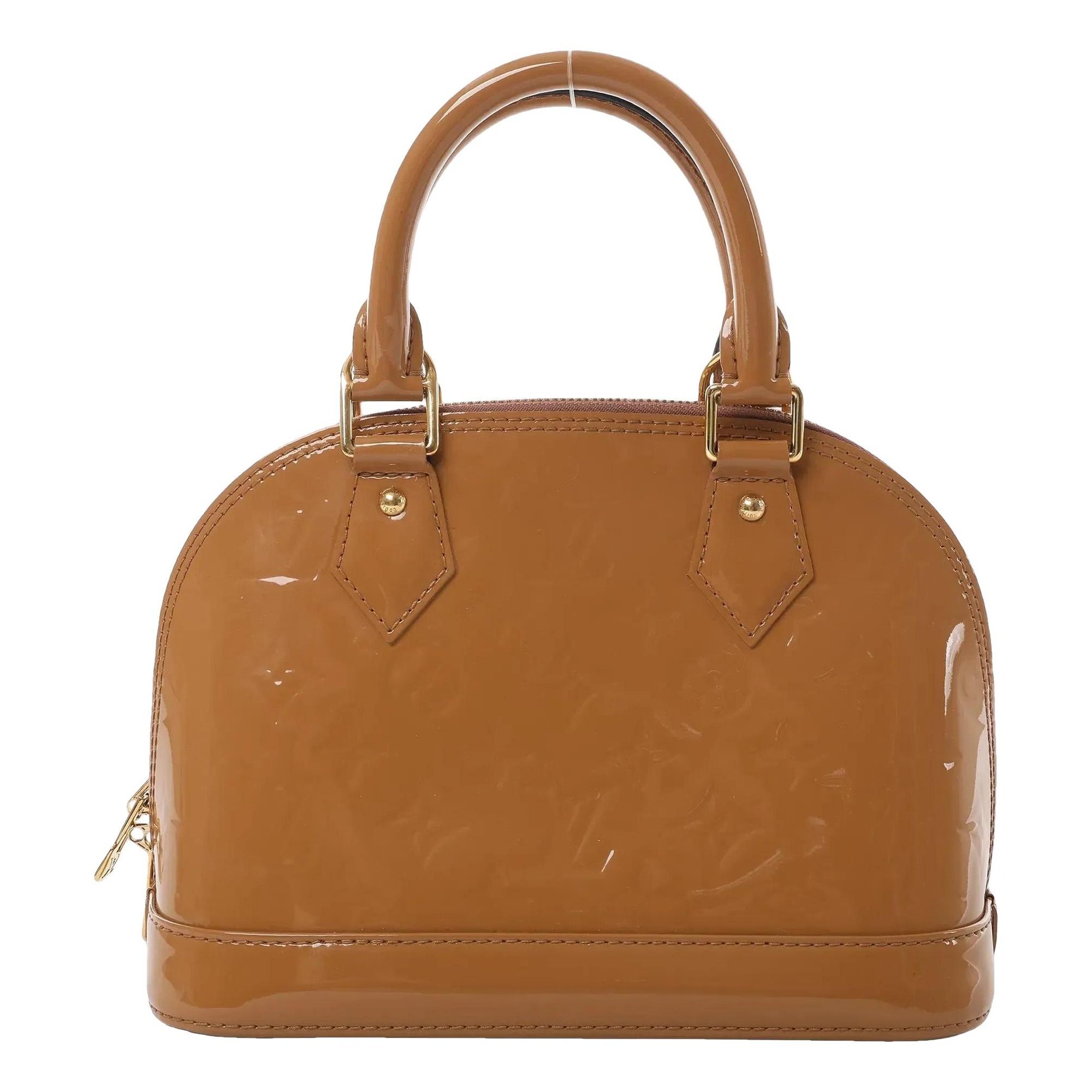 Alma patent leather handbag