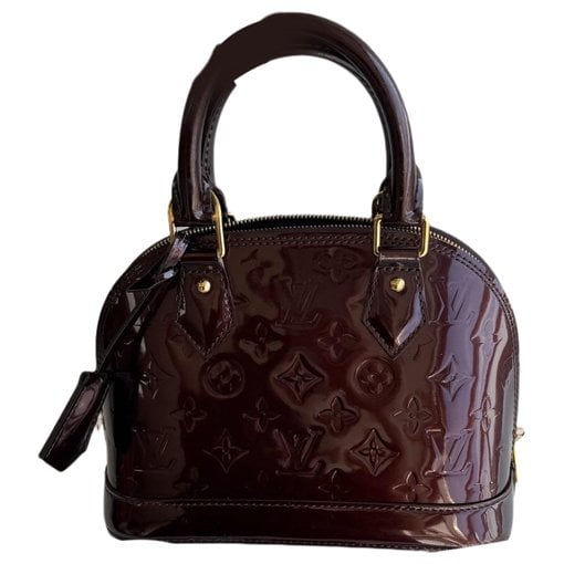 Alma BB patent leather handbag