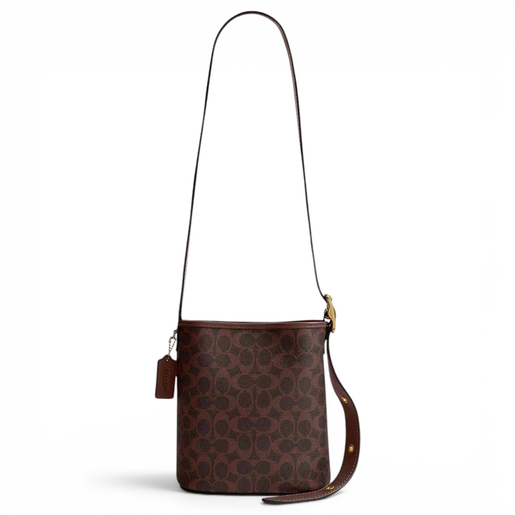 Leather crossbody bag