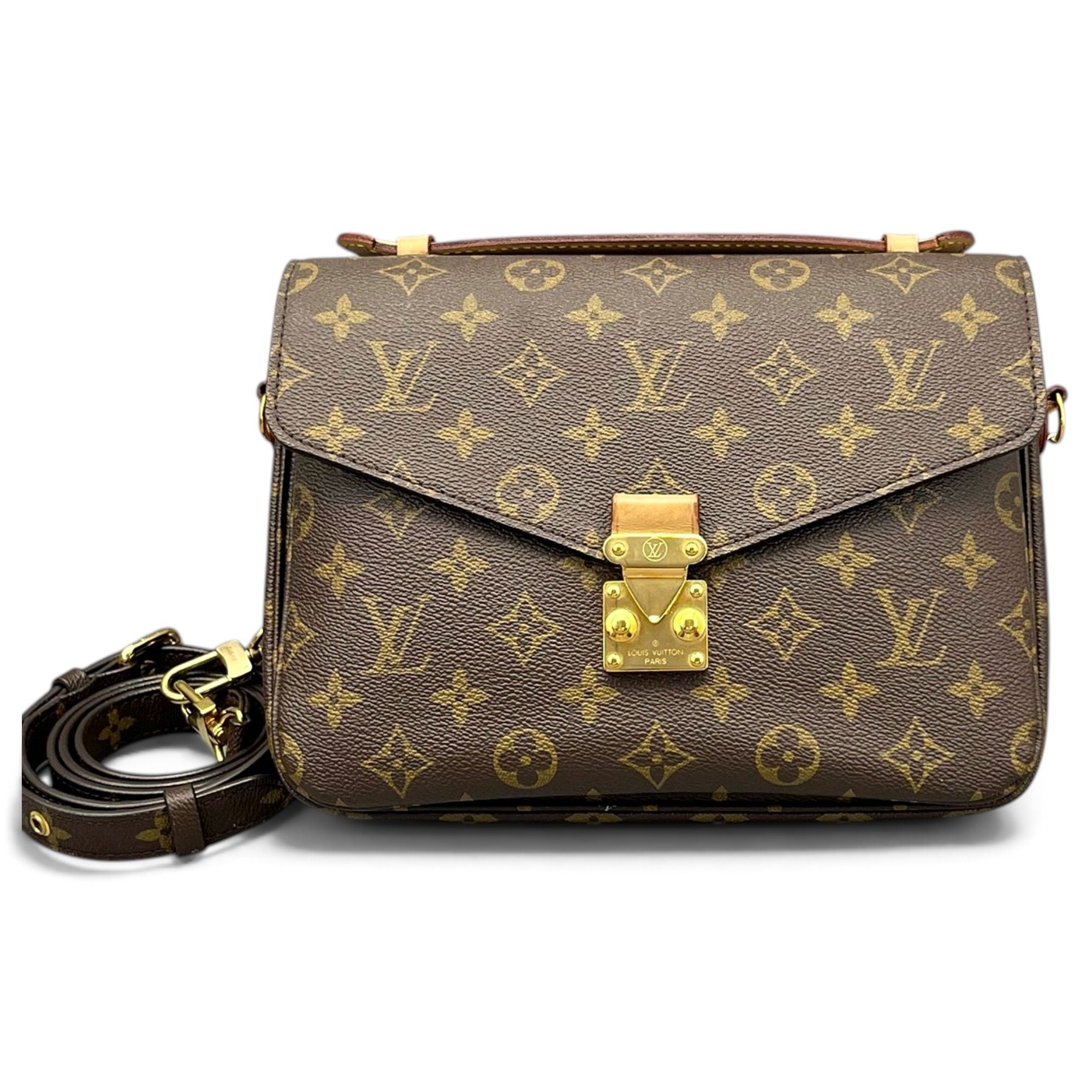 Metis leather handbag