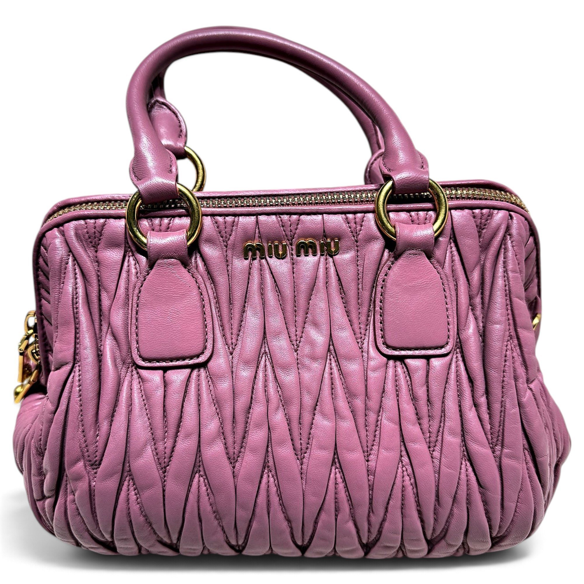 Leather handbag