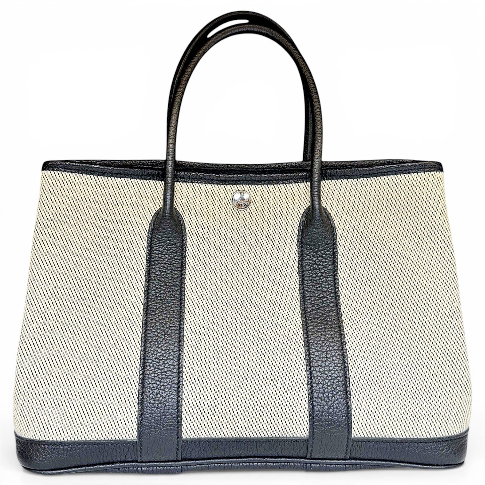 Garden Party leather handbag