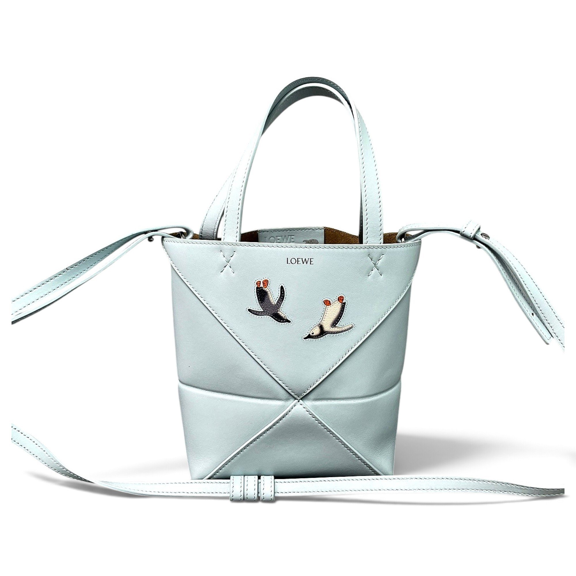 Leather handbag