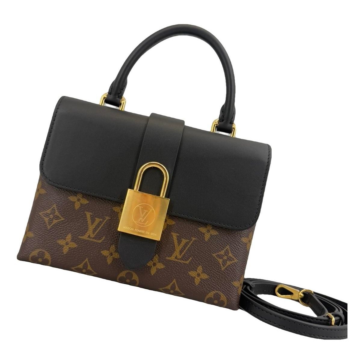 Louis Vuitton Locky BB leather handbag