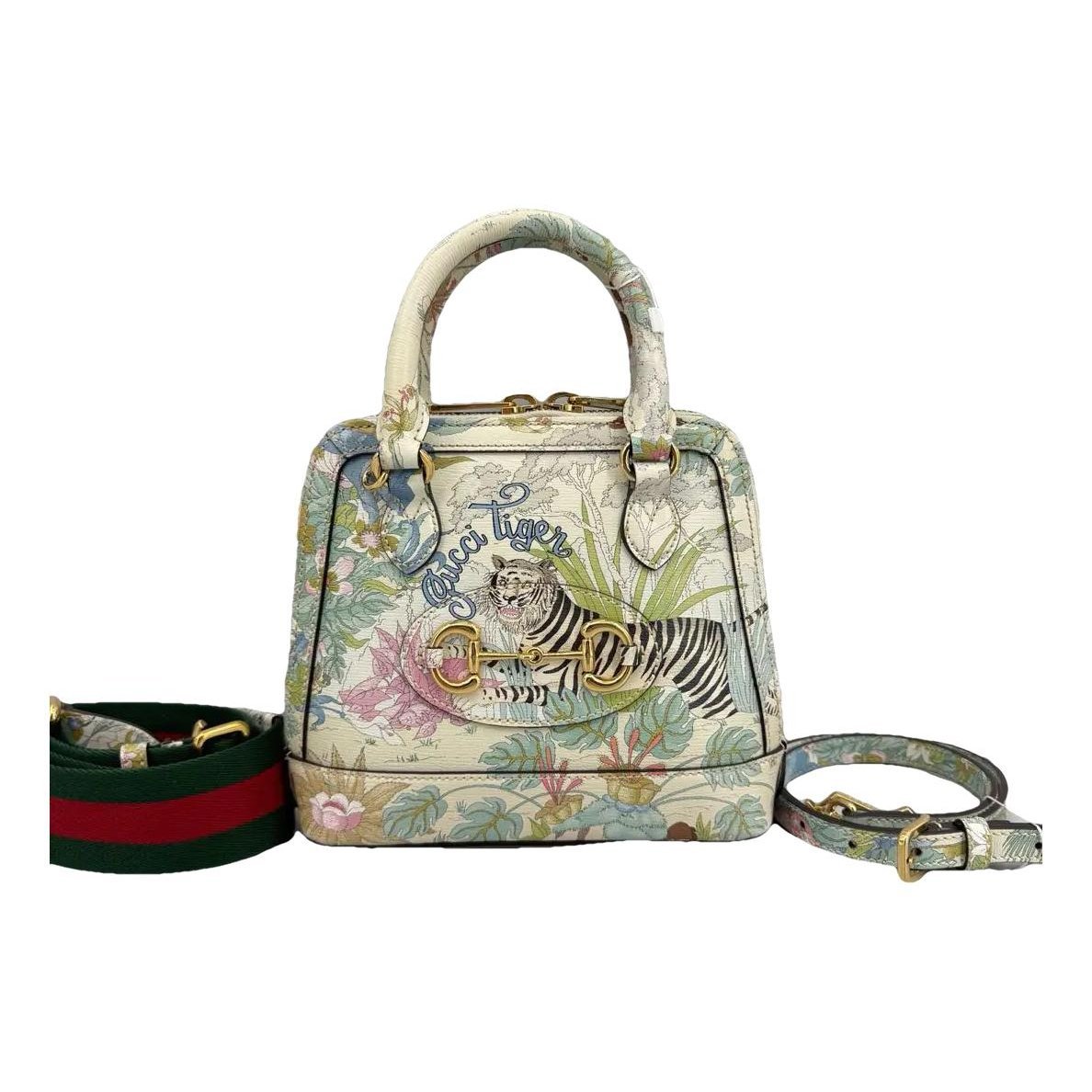 Handle Horsebit 1955 leather crossbody bag