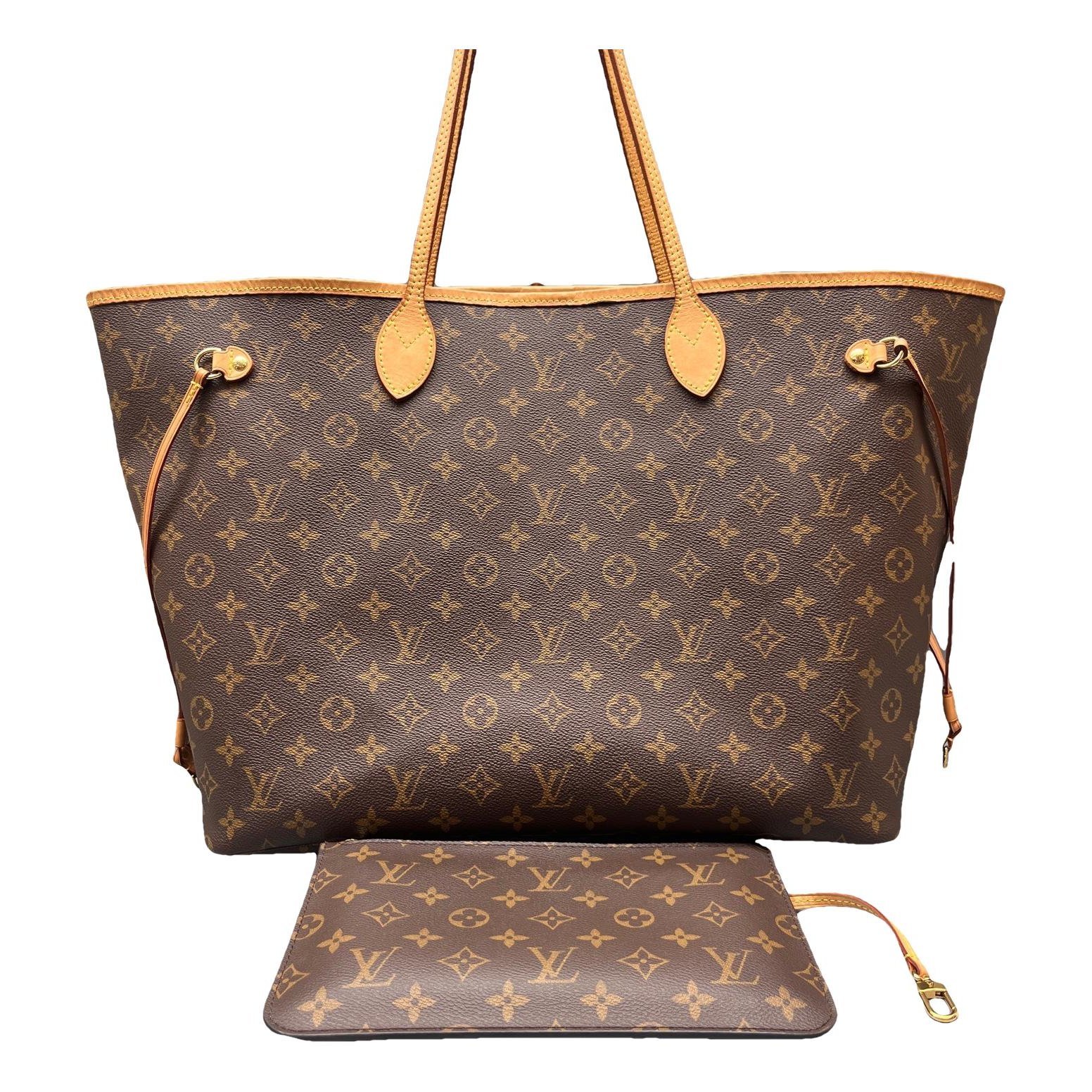 Neverfull leather handbag