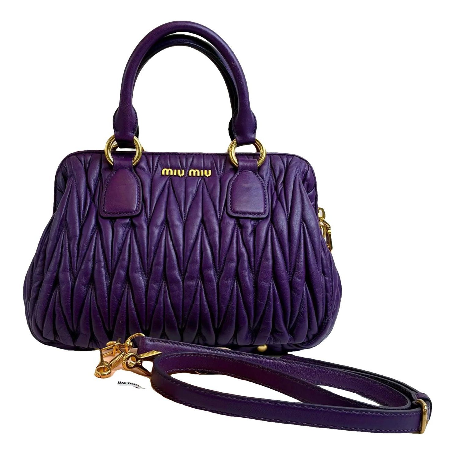 Leather crossbody bag