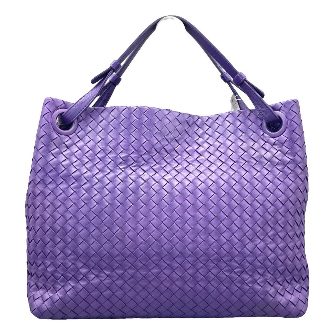 Parachute leather handbag