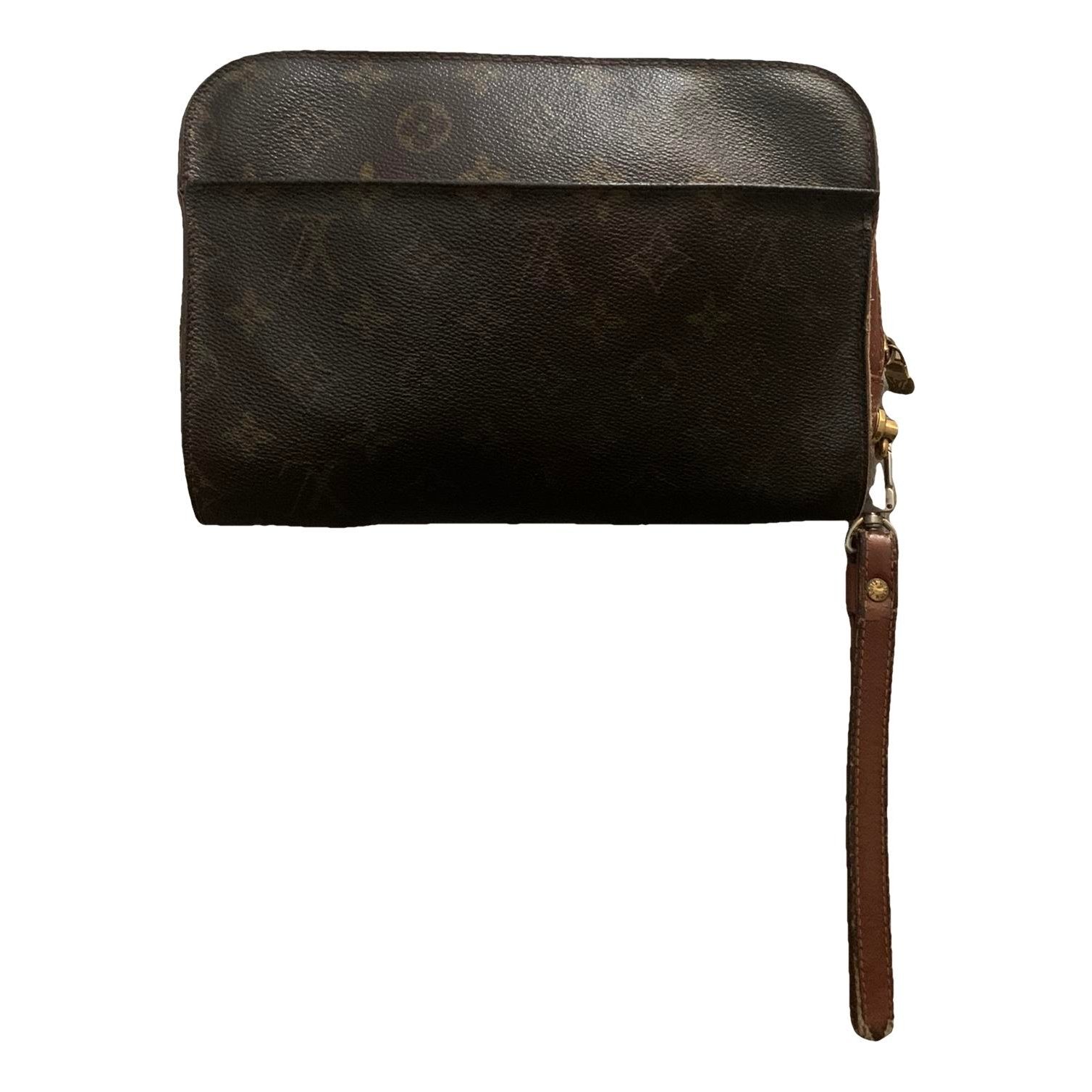 Patent leather clutch bag