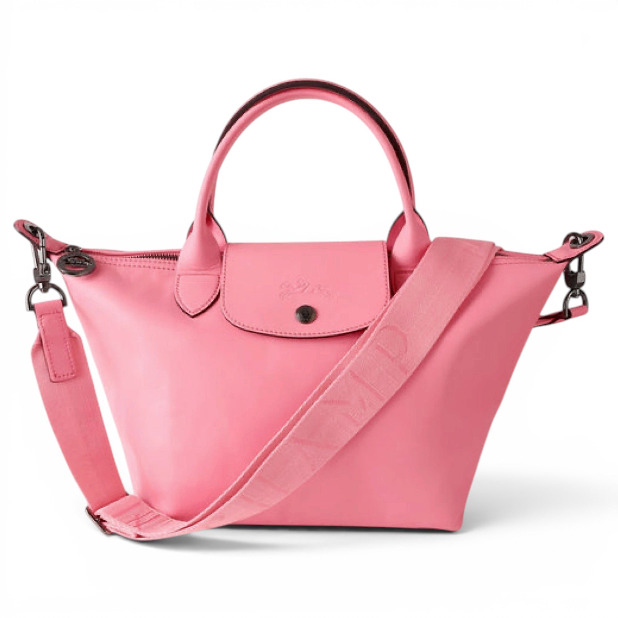 Longchamp Pliage leather handbag