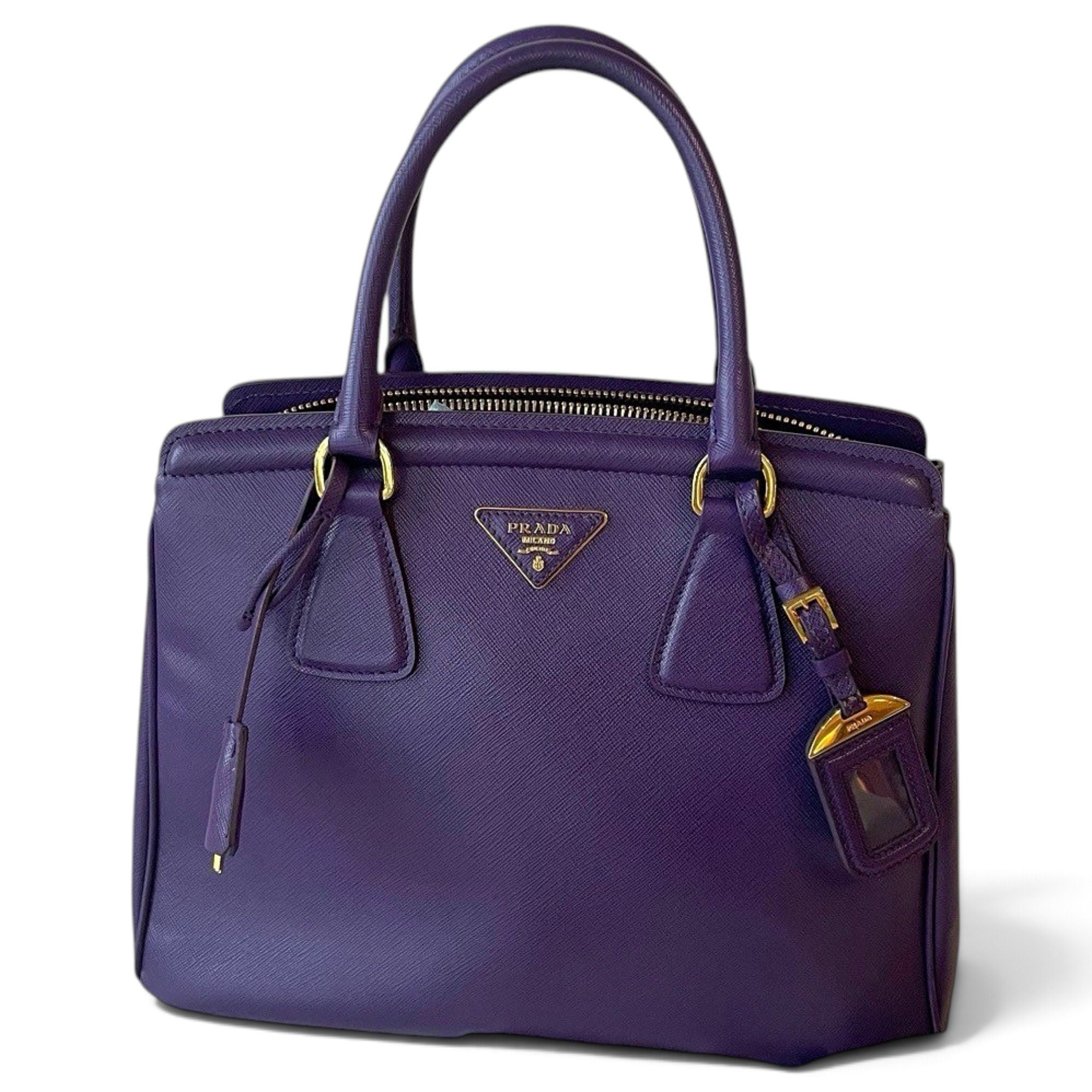 Galleria leather handbag
