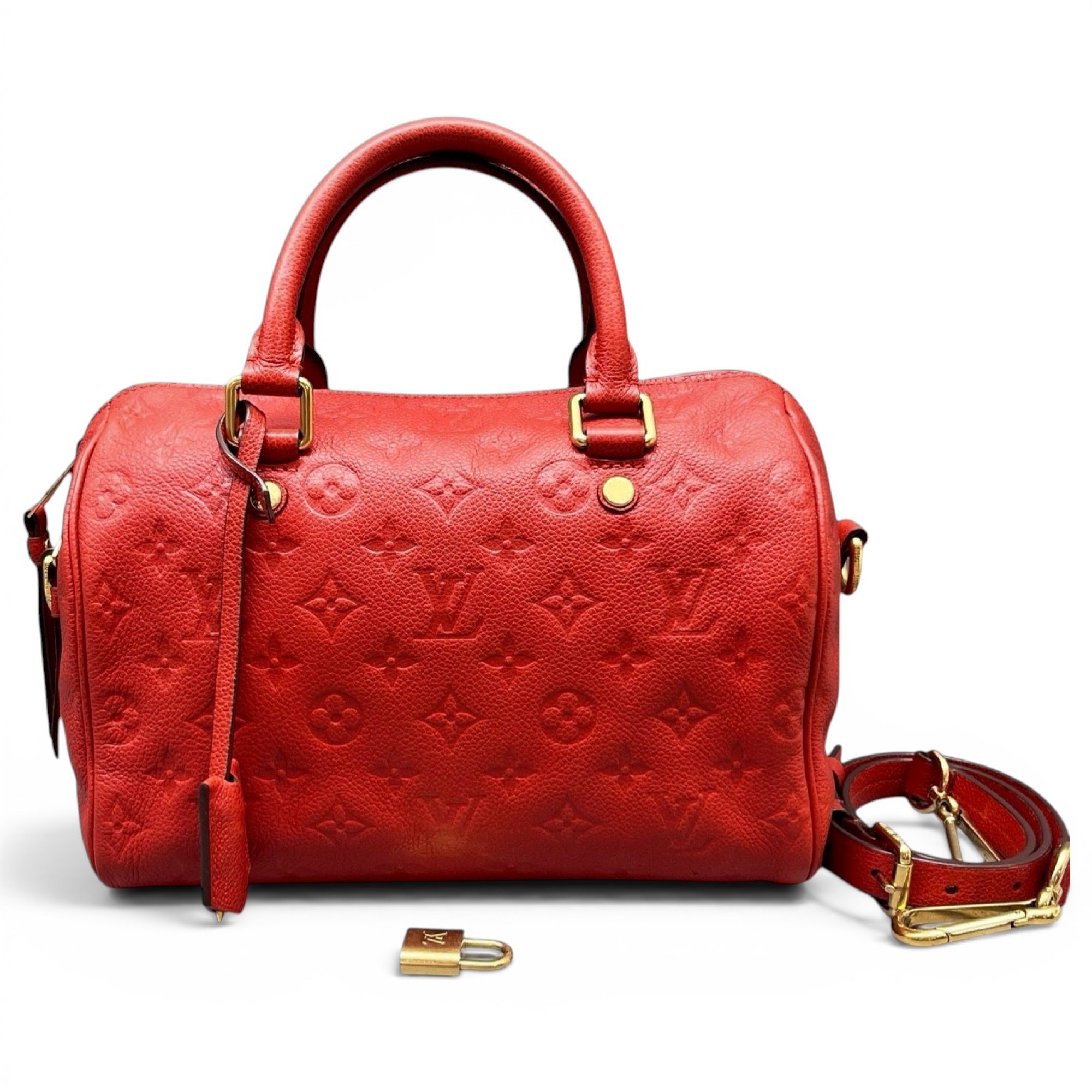 Speedy Bandoulière leather handbag