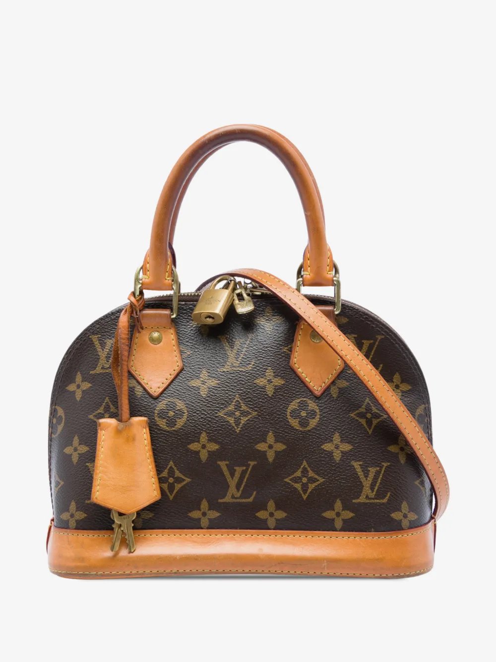 2018 Monogram Alma BB satchel