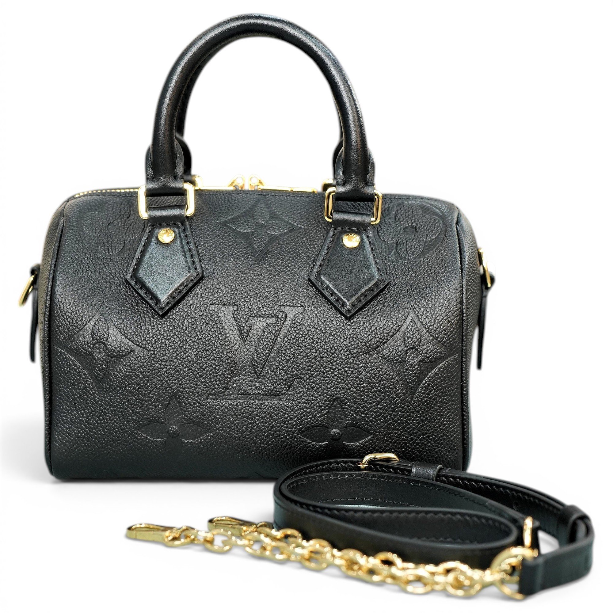 Speedy Bandoulière leather crossbody bag