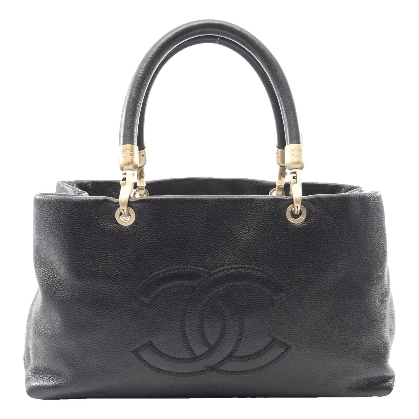 Leather tote