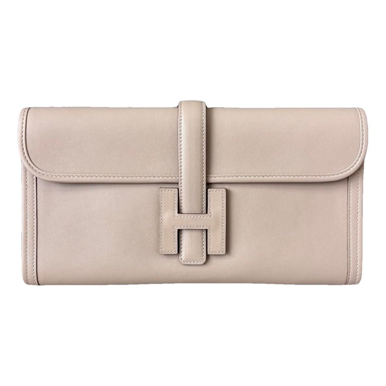 Hermes Leather clutch bag