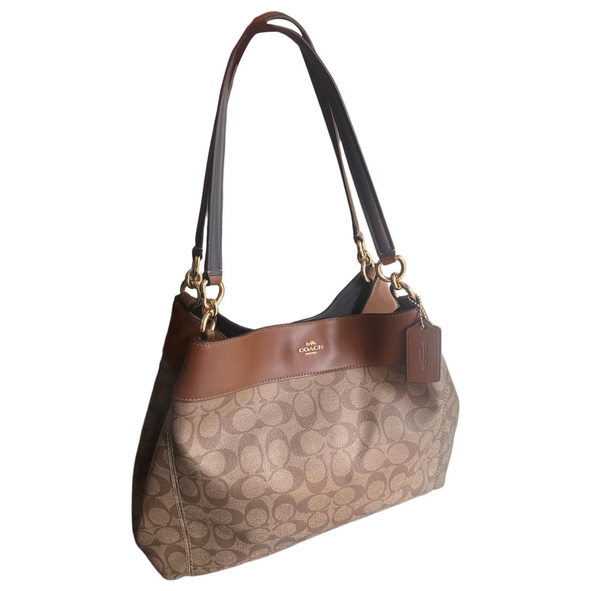 Hamilton Hobo leather handbag