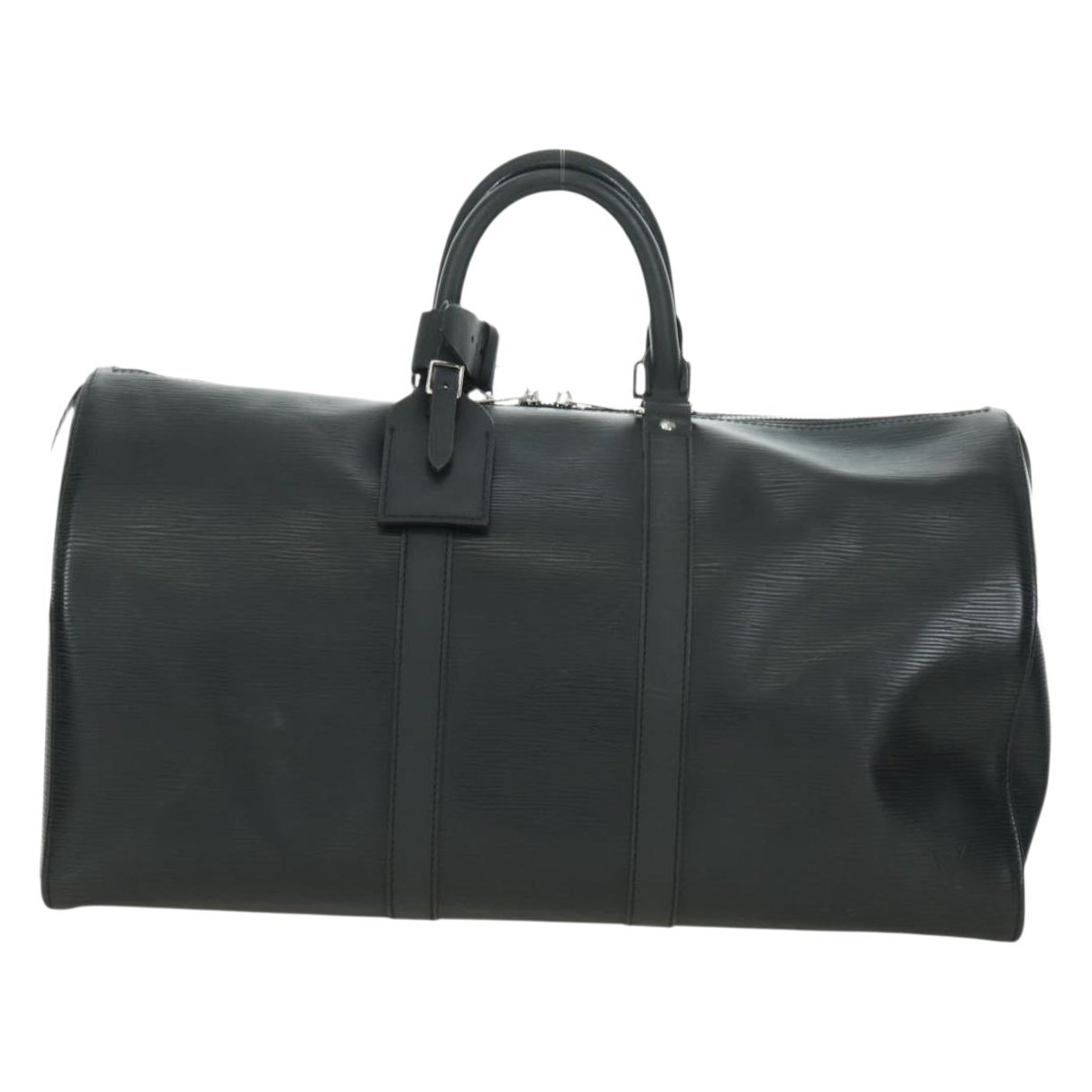 Keepall leather travel bag
