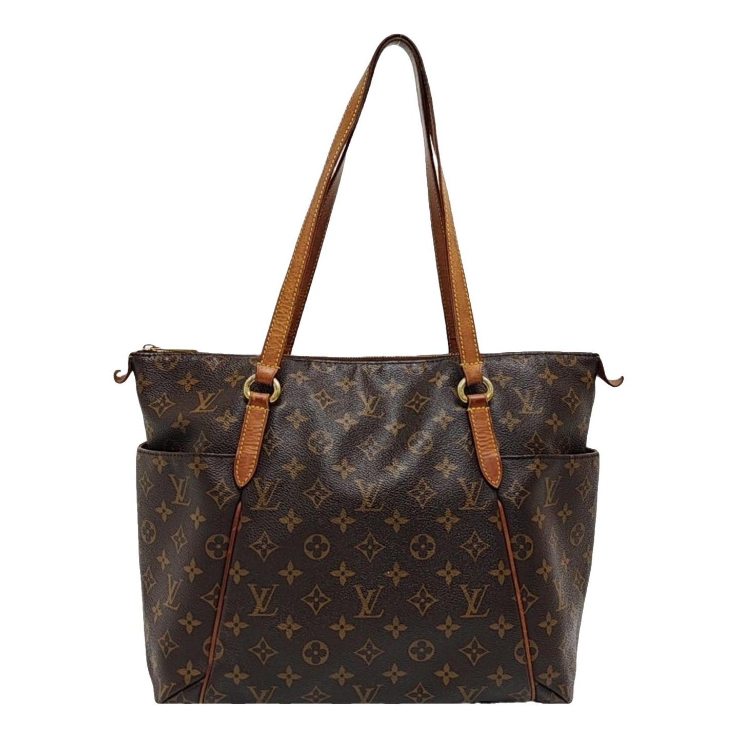 Totally leather handbag