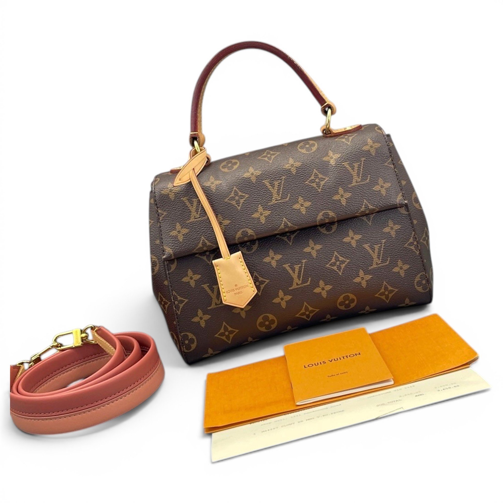 Cluny leather handbag