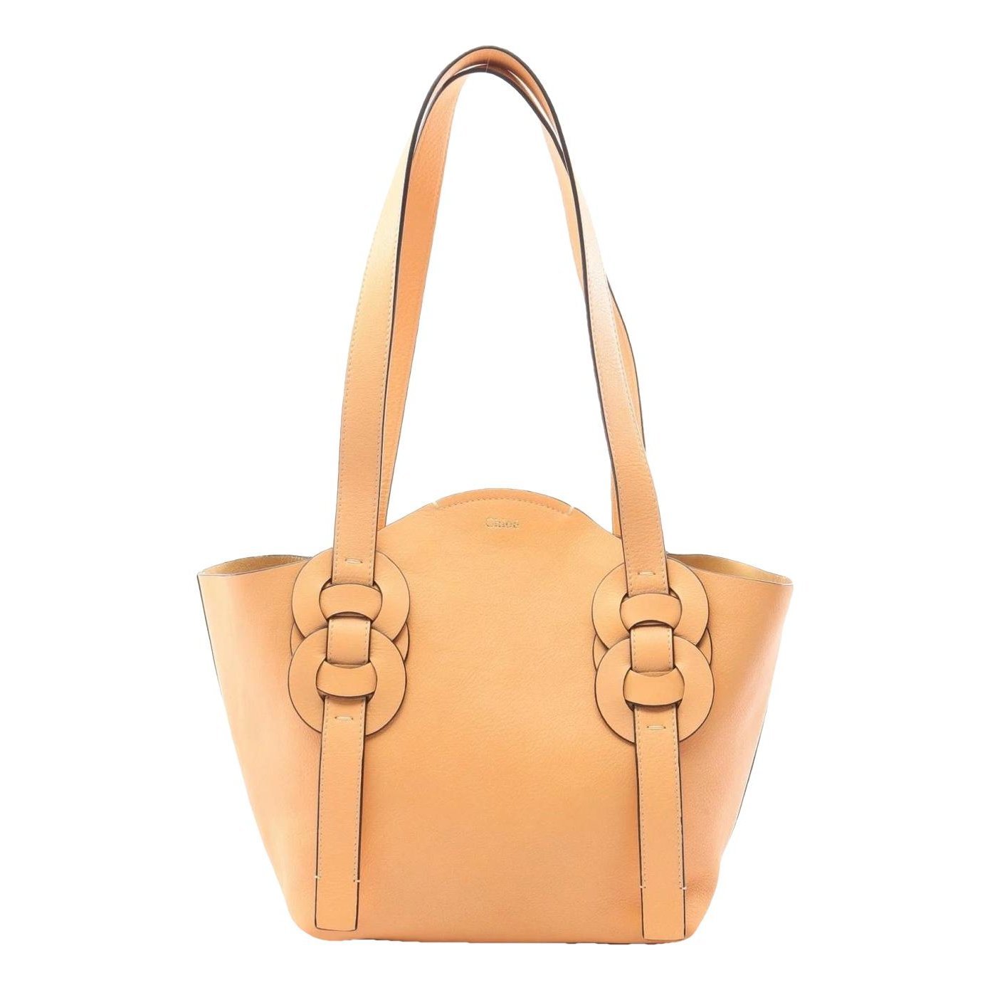 Leather tote