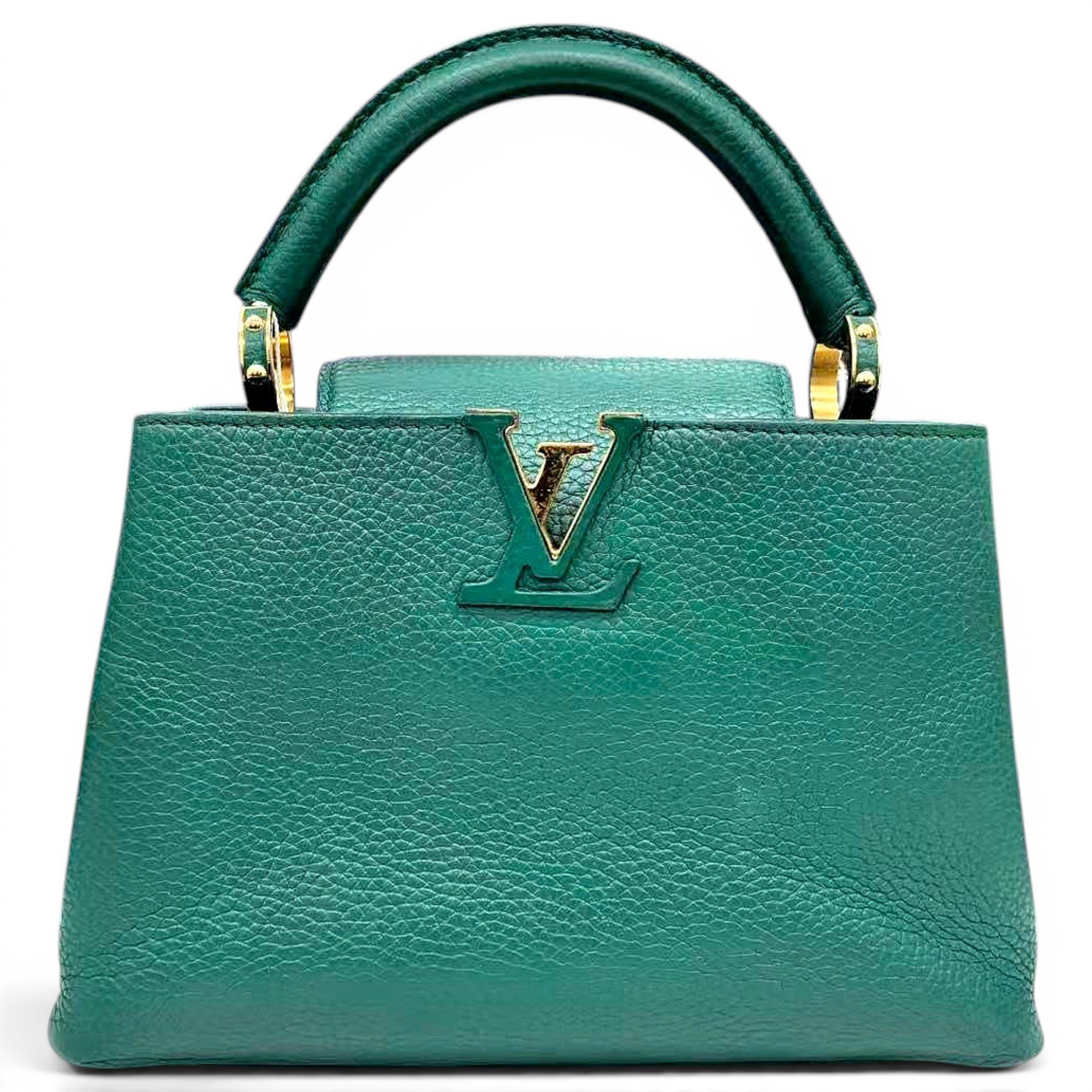 Capucines leather handbag