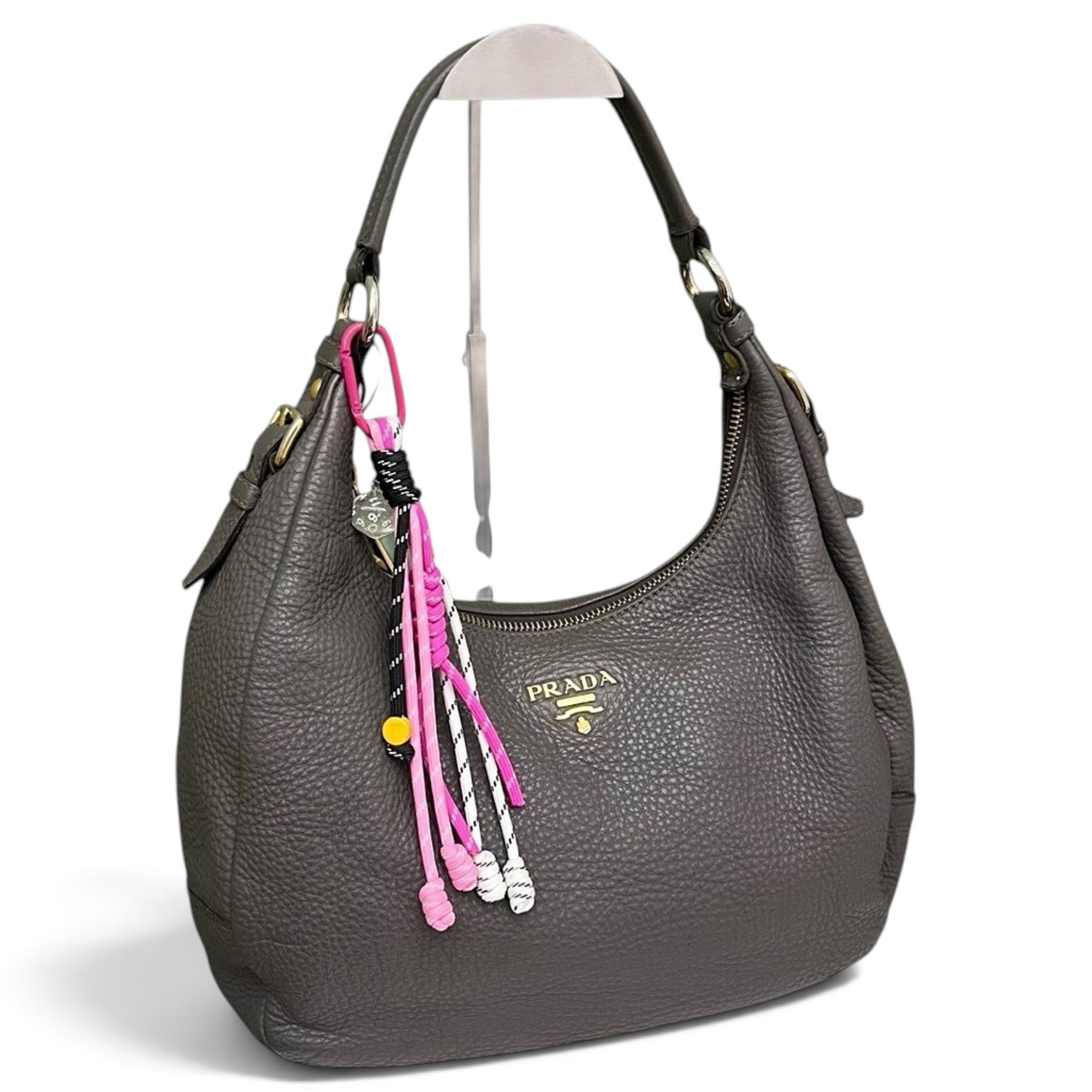 Arqué leather handbag