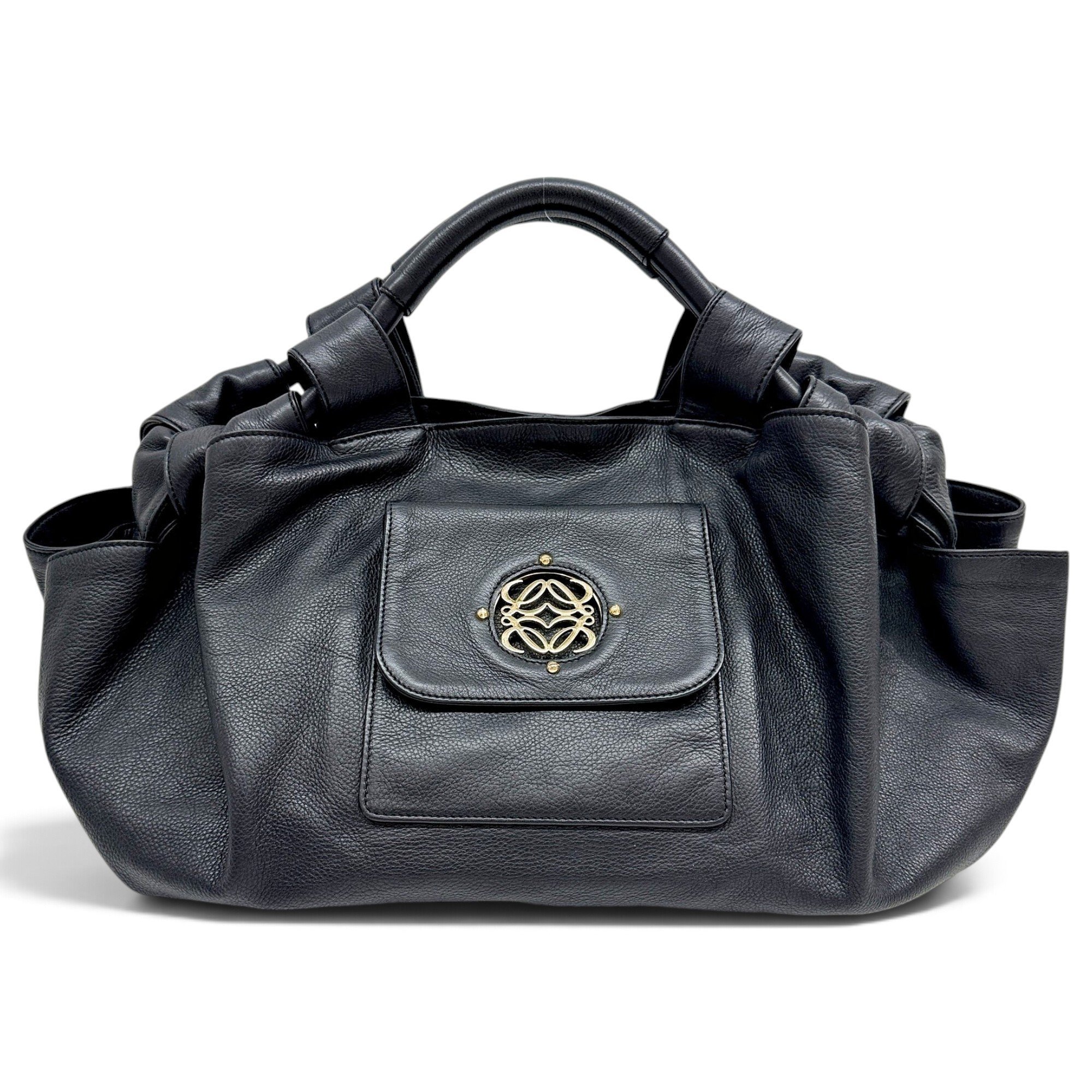 Leather handbag