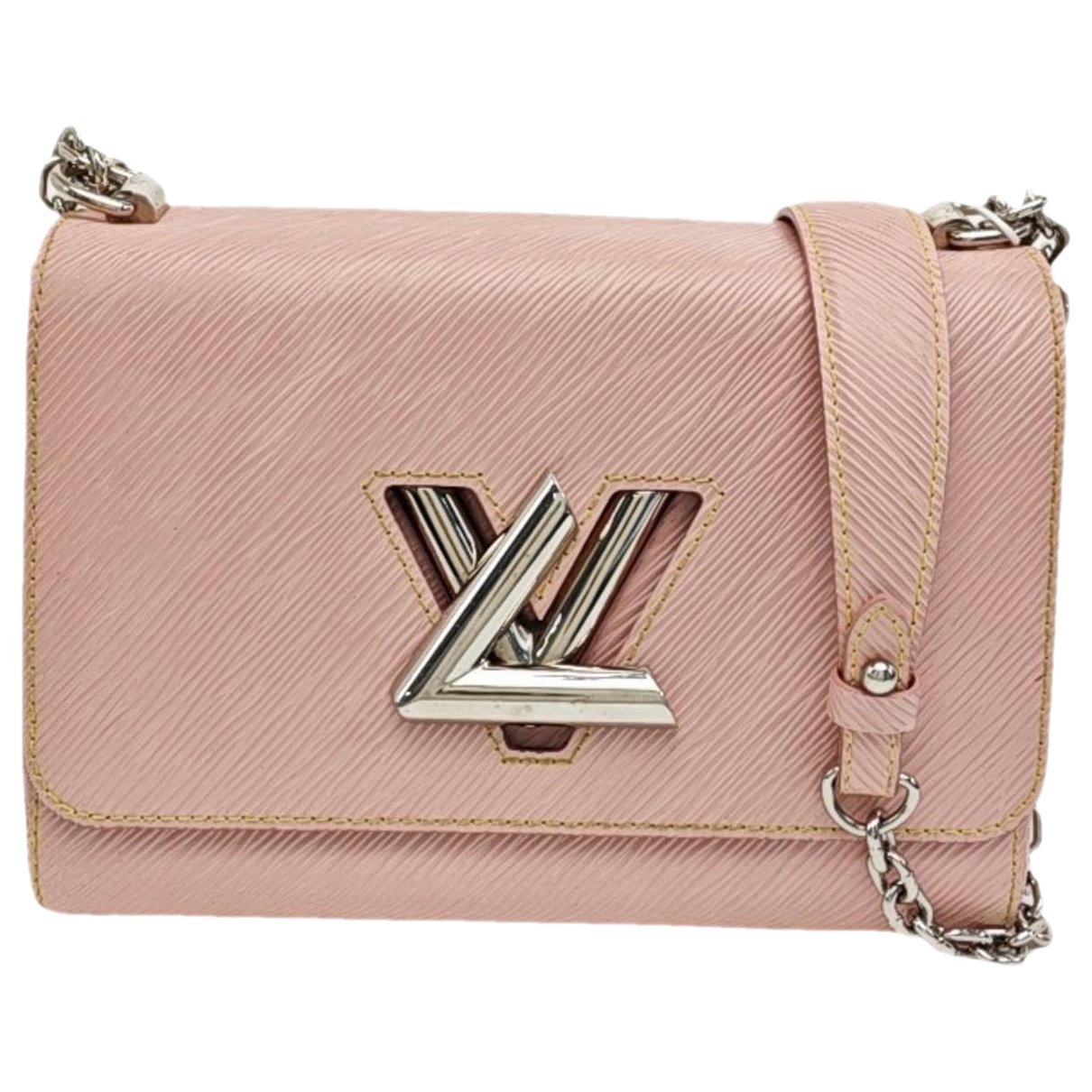 Twist leather crossbody bag