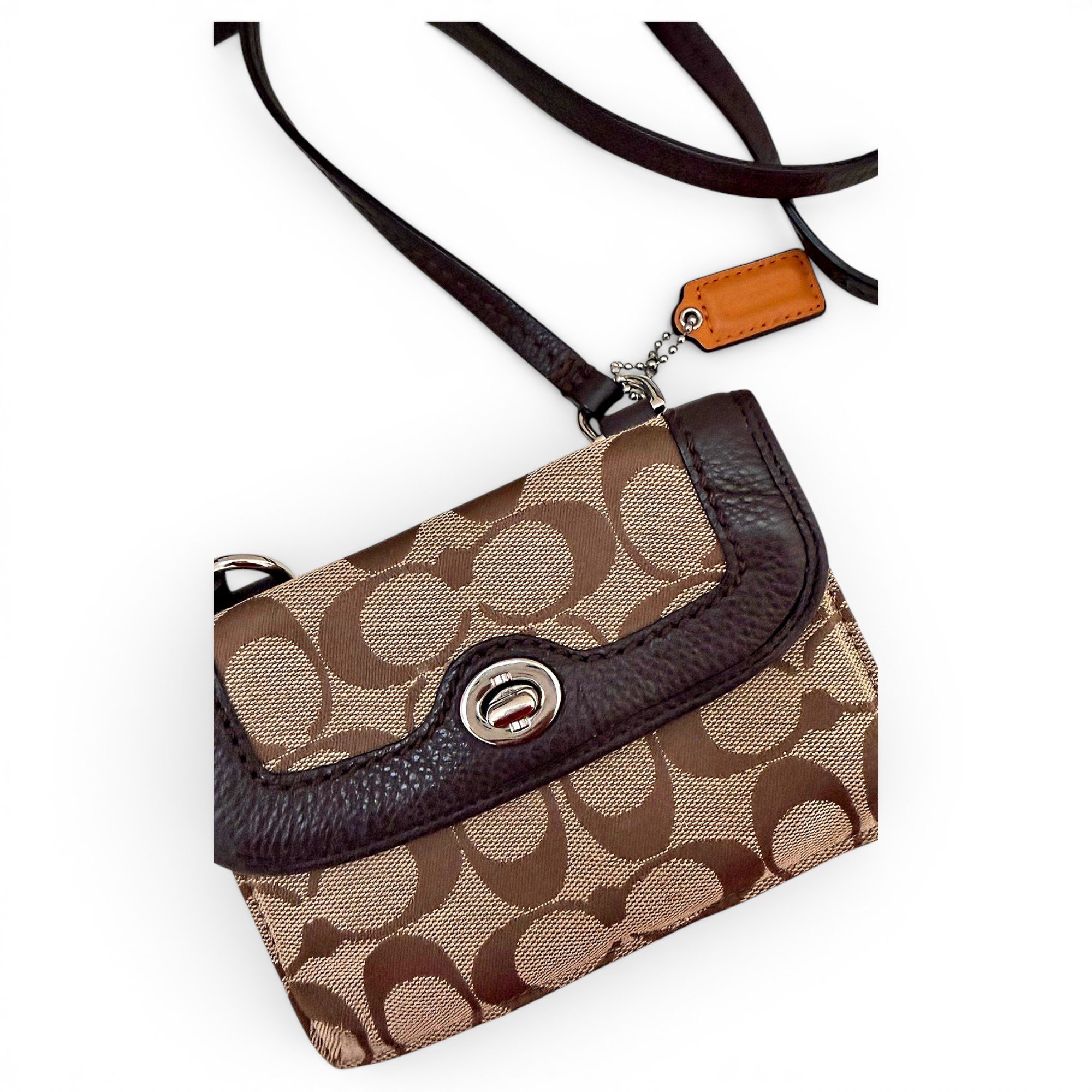 Leather mini bag