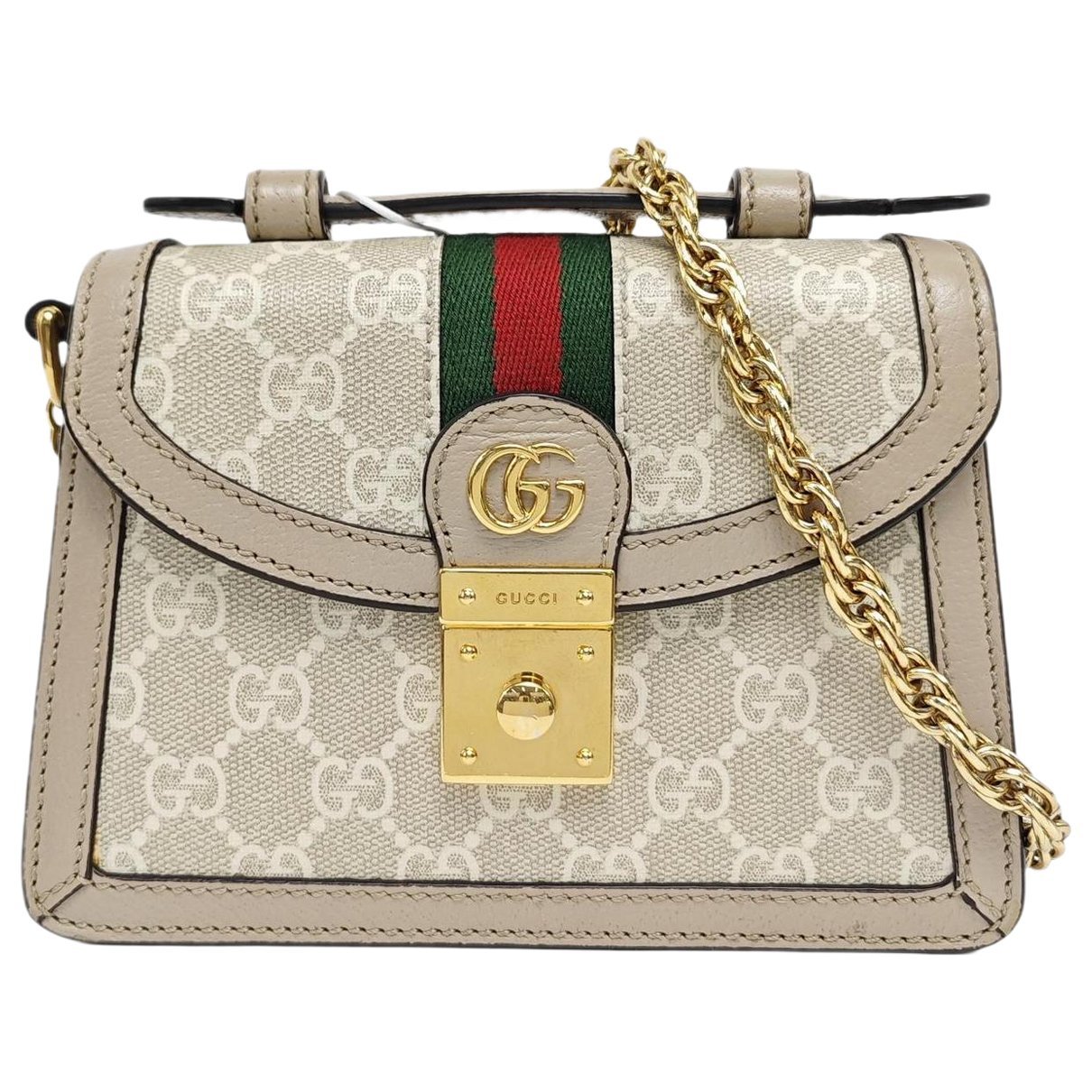Ophidia leather handbag