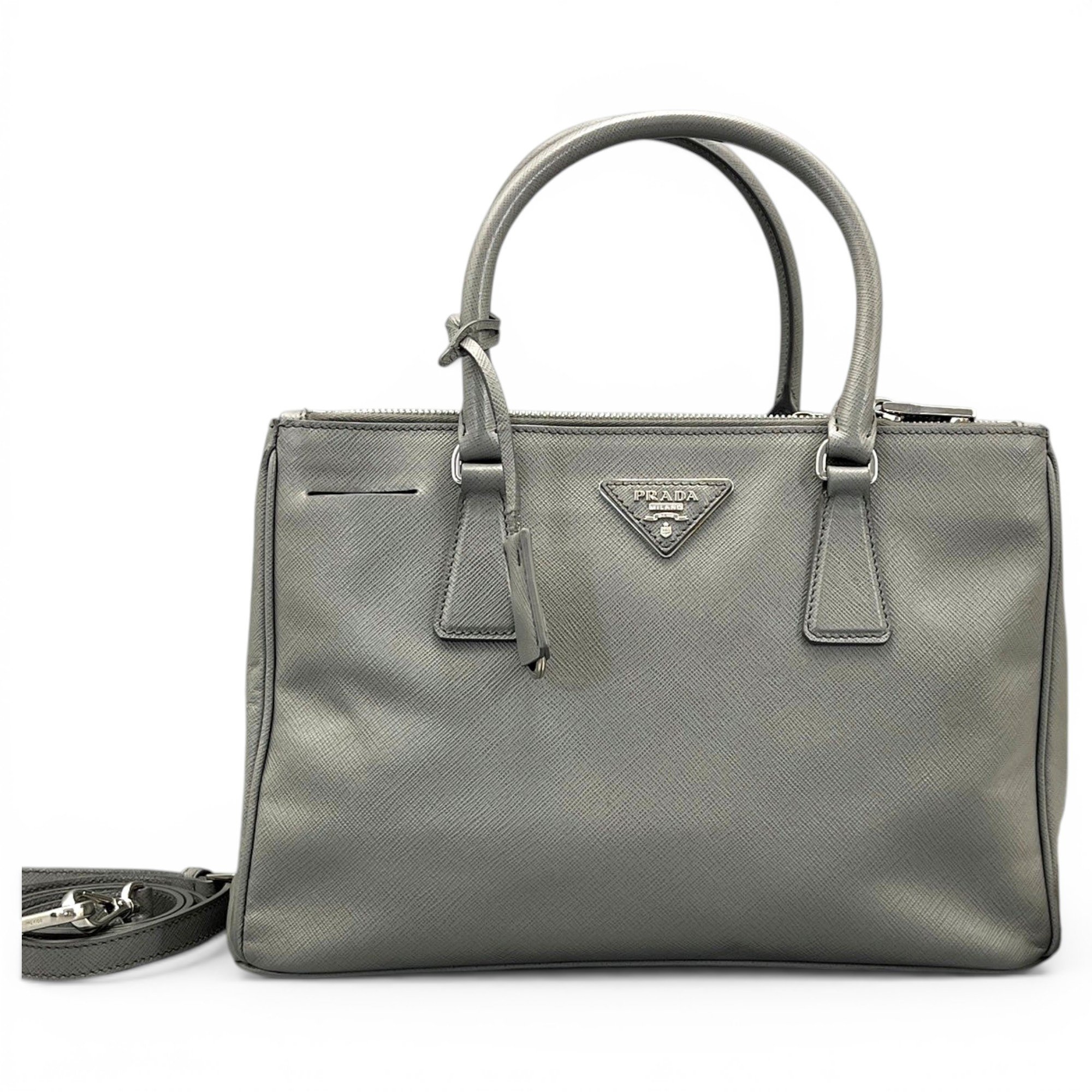 Galleria leather handbag