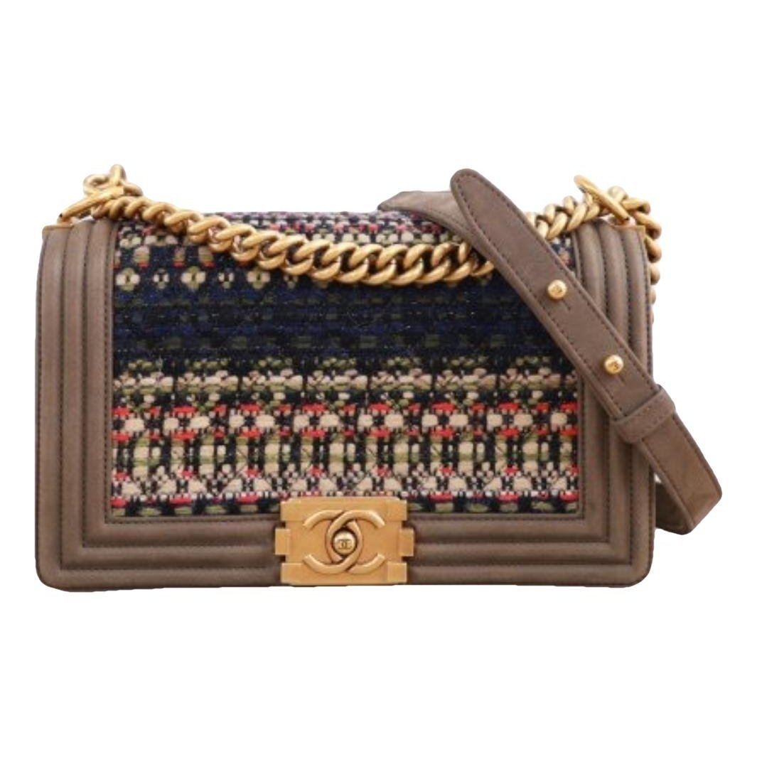 Boy leather crossbody bag