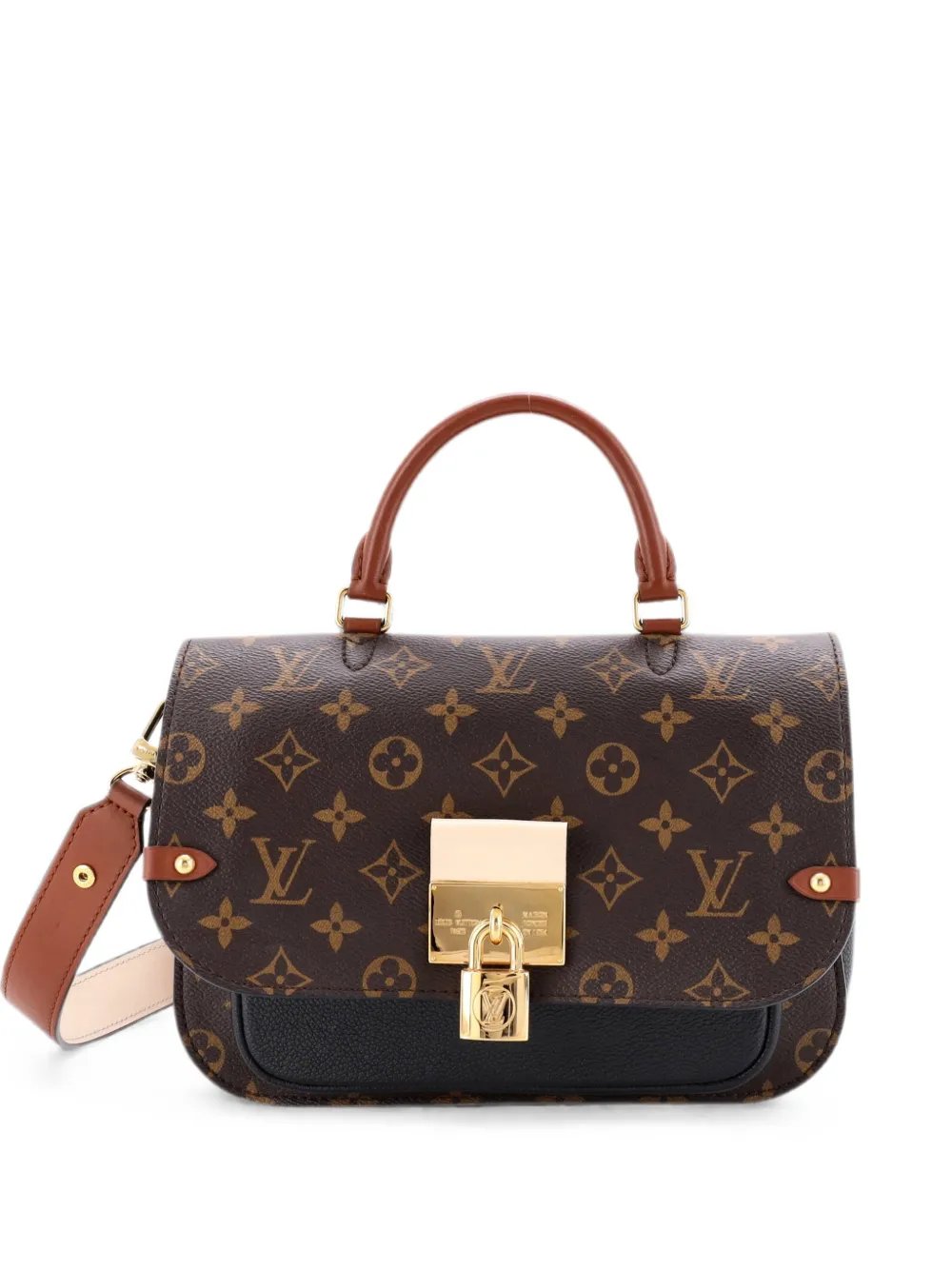 Vaugirard Handbag Monogram Canvas with Leather satchel