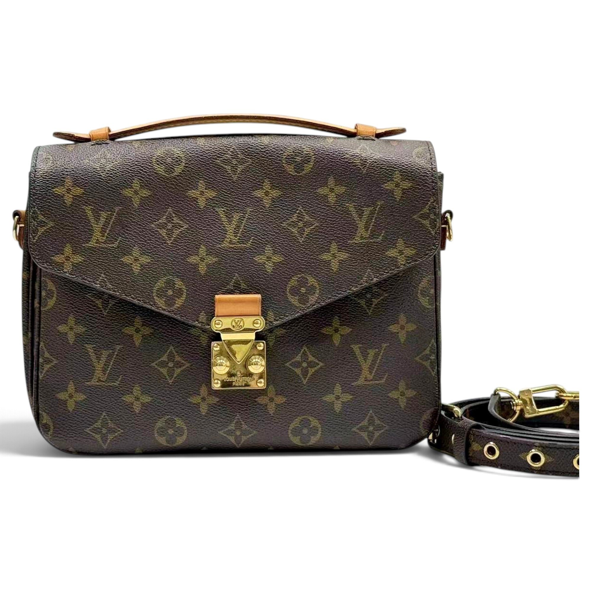 Metis leather handbag
