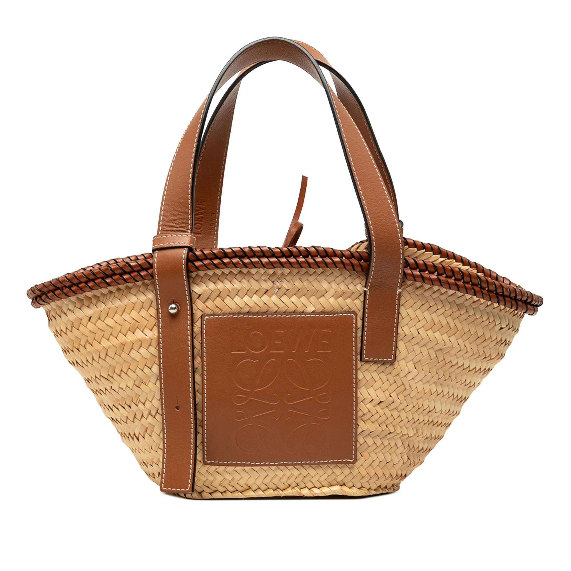 Anagram leather tote