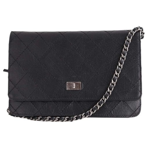 Wallet On Chain 2.55 leather crossbody bag