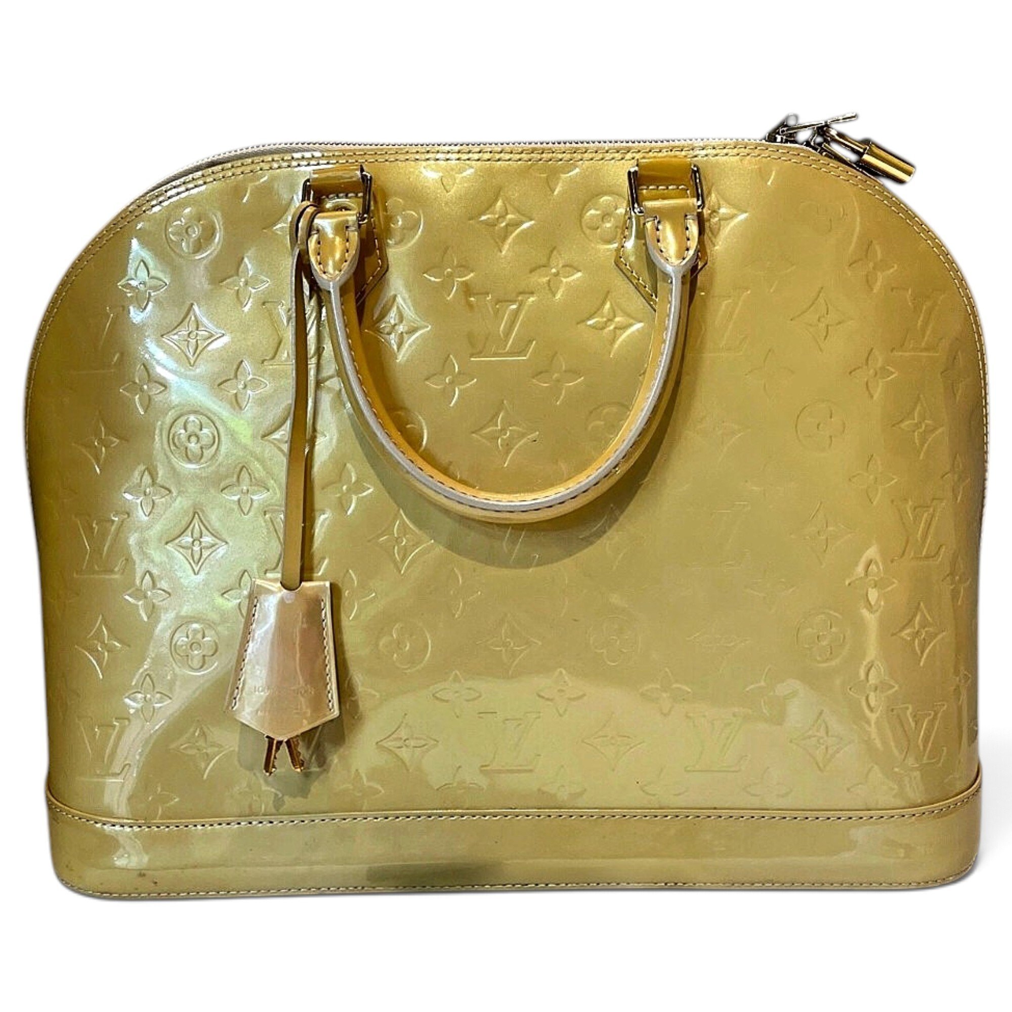 Alma leather handbag
