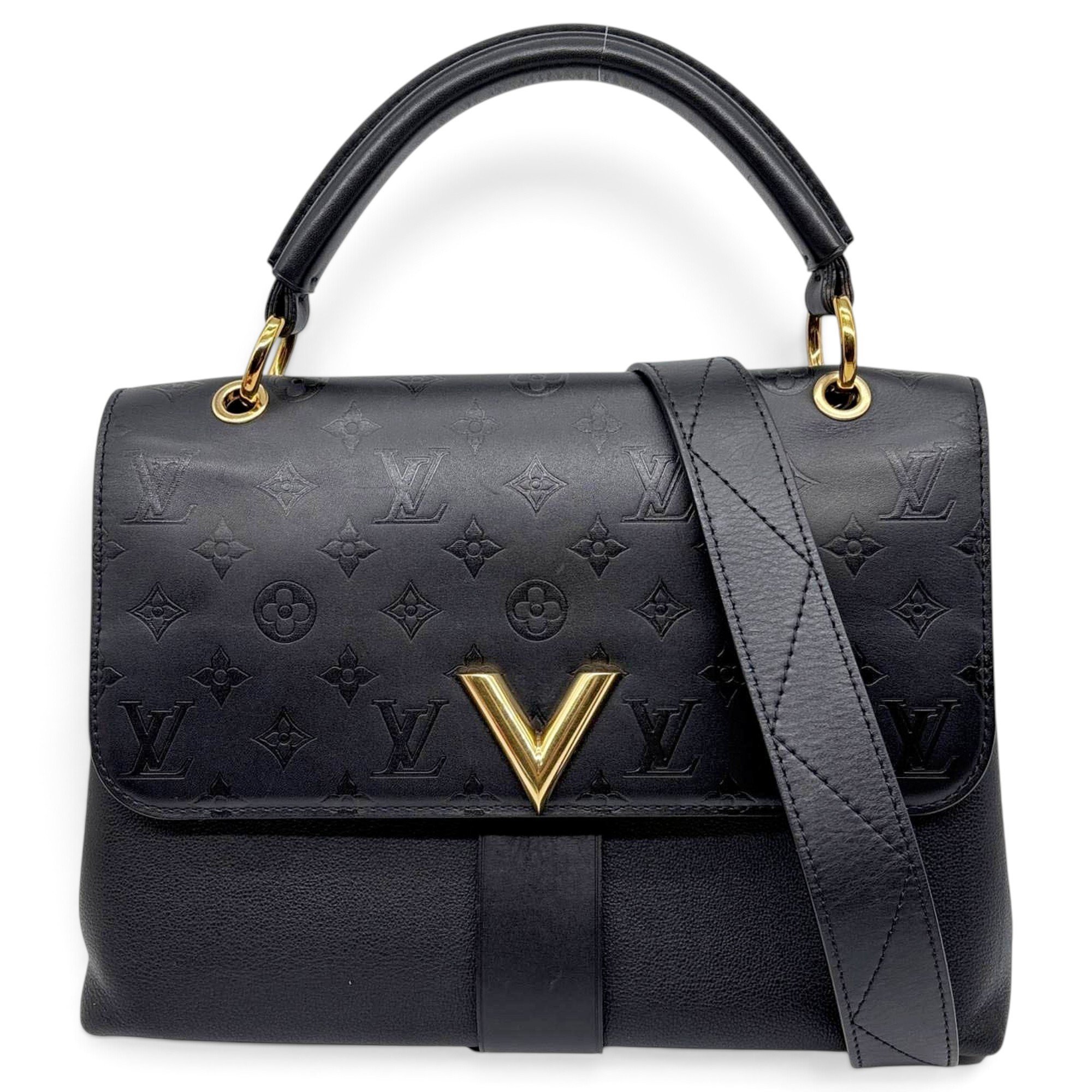 Leather handbag