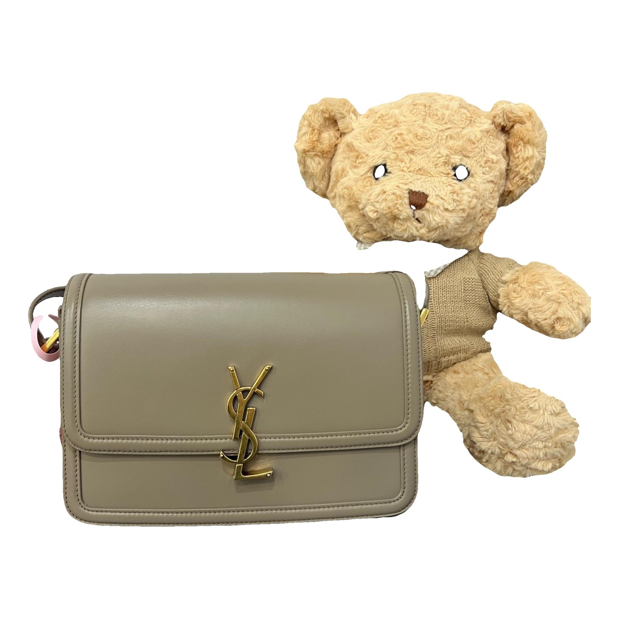 Solférino leather handbag